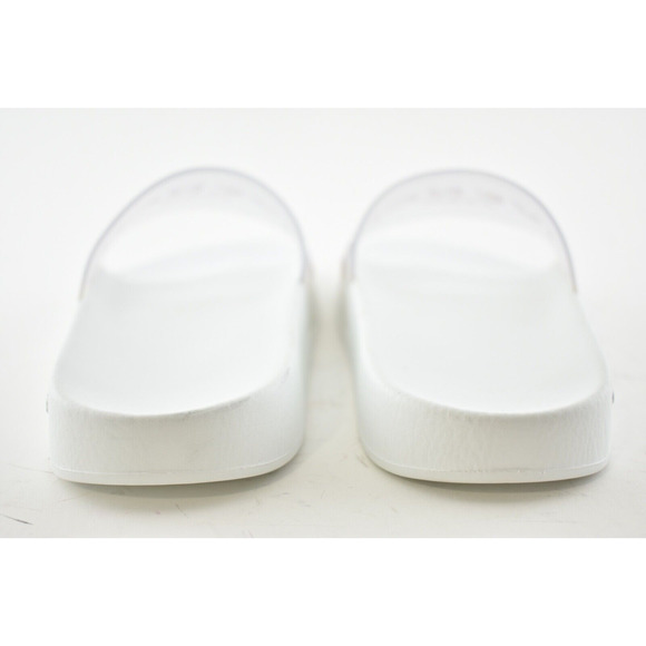 Givenchy Paris White Red PVC Clear Logo Slide Pool Sandal Flip Flop Flat 44 11